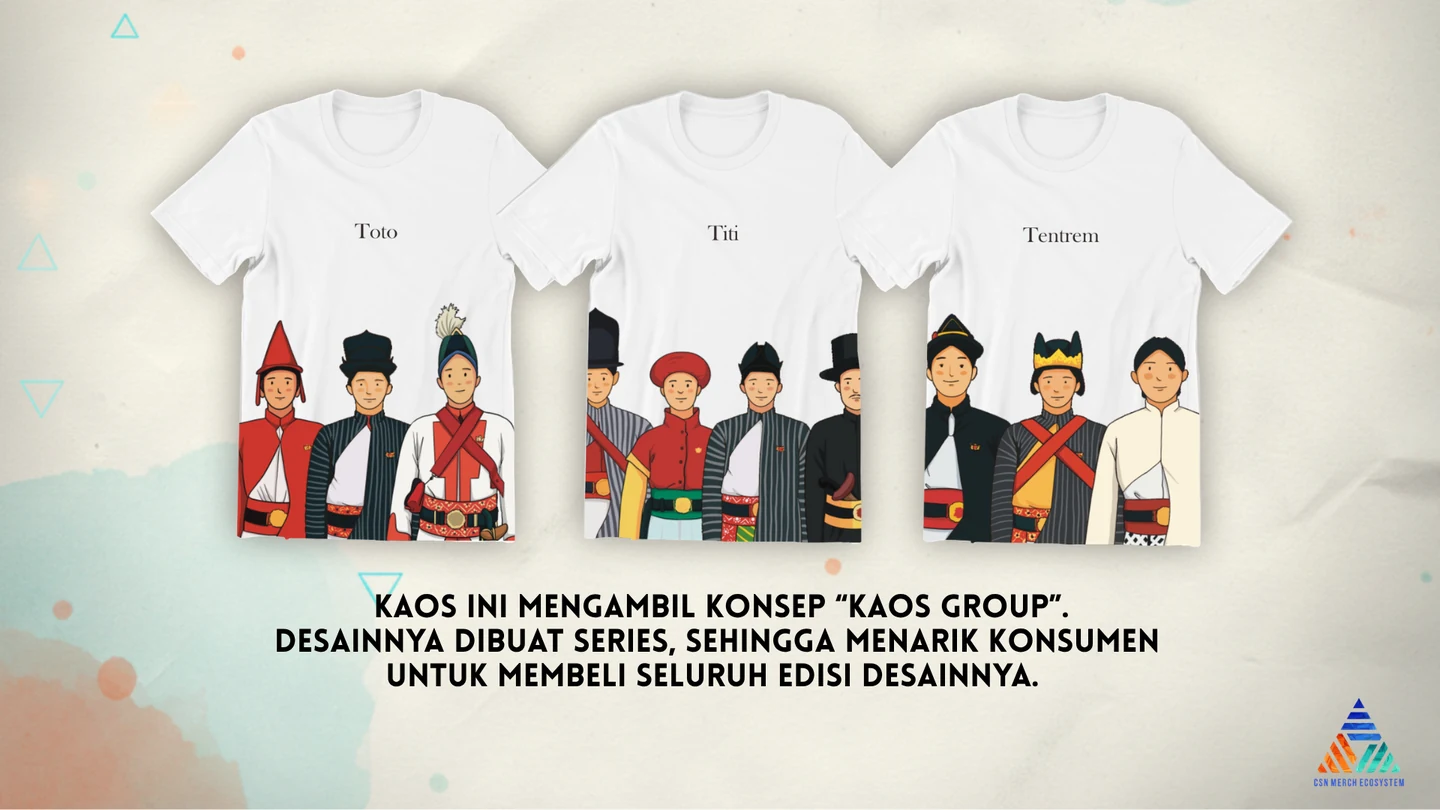 Merchandise heritage Bregada Yogyakarta