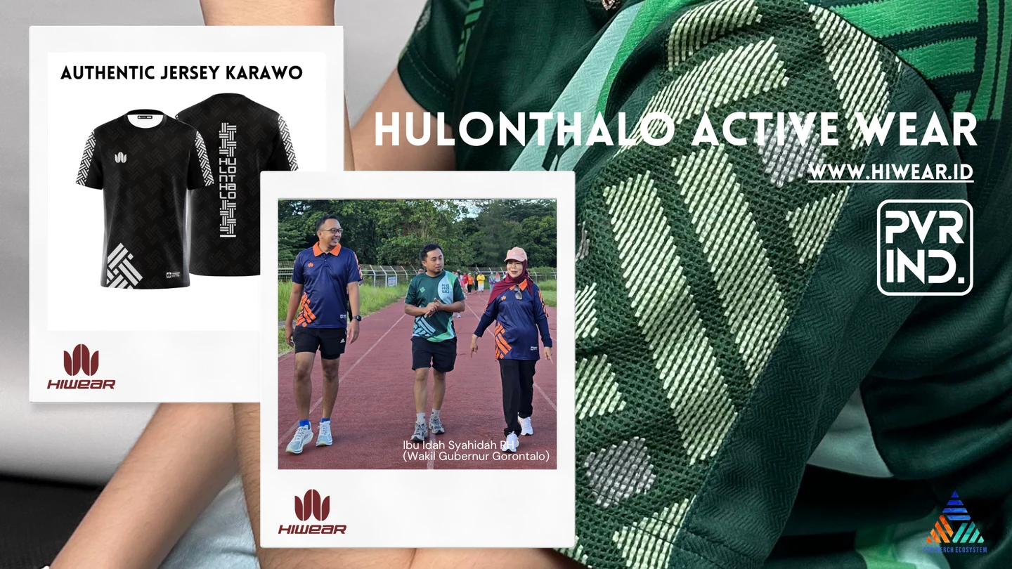 Authentic Jersey Karawo Hulonthalo Active Wear
