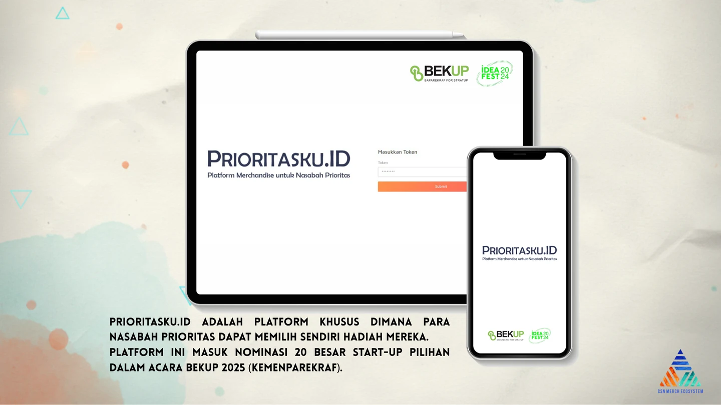 Platform hadiah nasabah Prioritasku