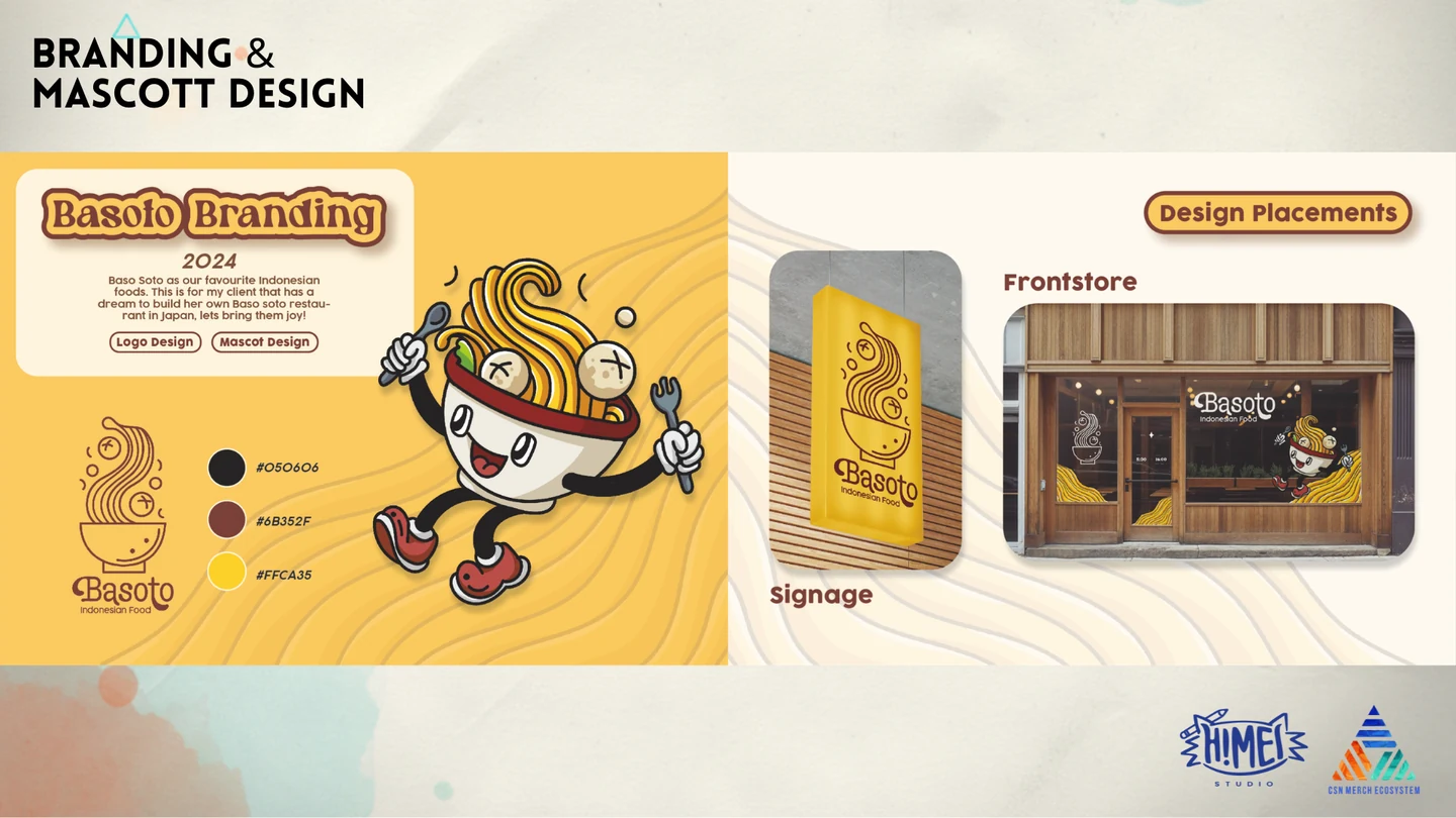 Proyek branding dan mascot design