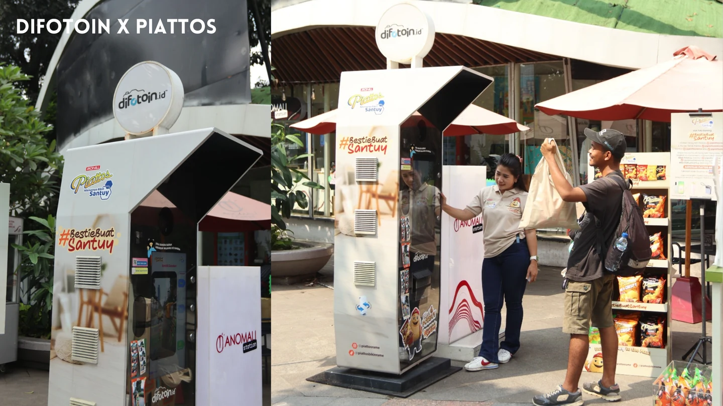 Kolaborasi Difotoin dan Piattos